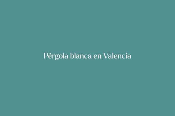 Proyectos pérgola blanca título portada